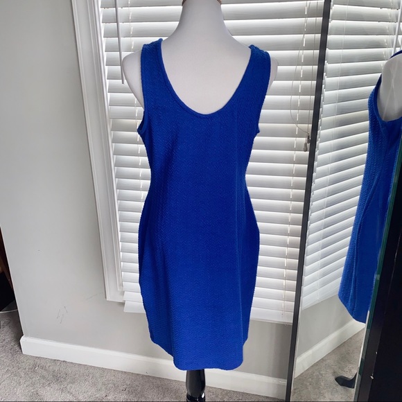 🛍 5/$25  Blue Bodycon Dress - Picture 2 of 5